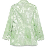Blazer a fiori in verde mela Ermanno Scervino - donna 