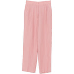 Pantaloni a gamba larga in lino in rosa Blazé milano - donna 