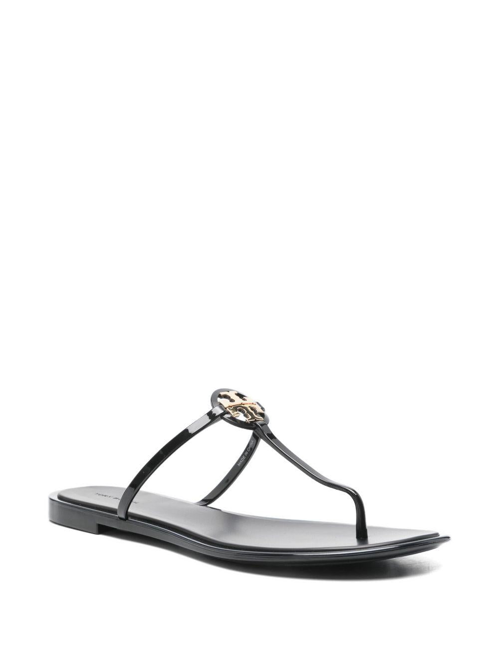 Ciabatte Mini Miller in nero Tory burch - donna 