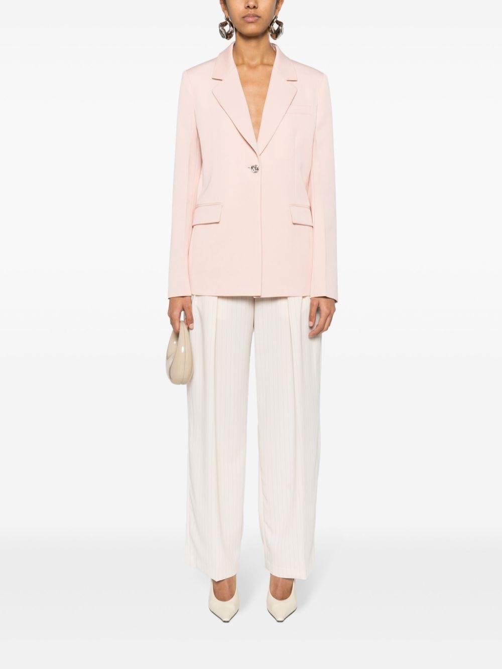 Blazer monopetto in rosa - donna 