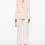 Blazer monopetto in rosa - donna 