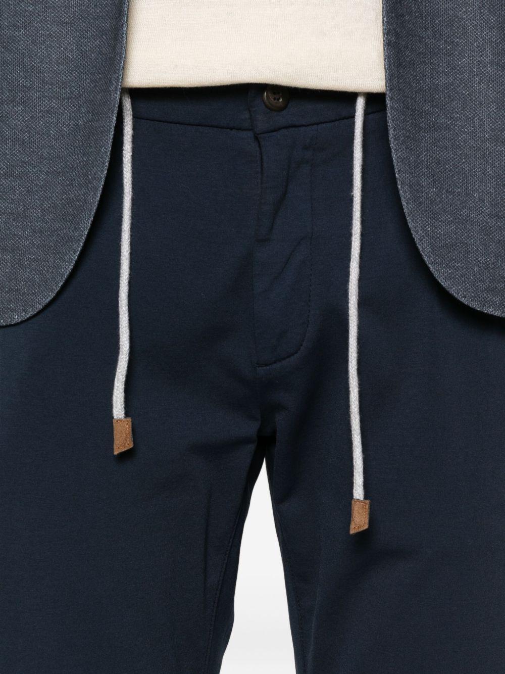 Pantaloni con coulisse in blu navy Eleventy - uomo 
