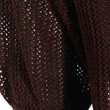 Top crop papavero in nero Antonelli - donna 