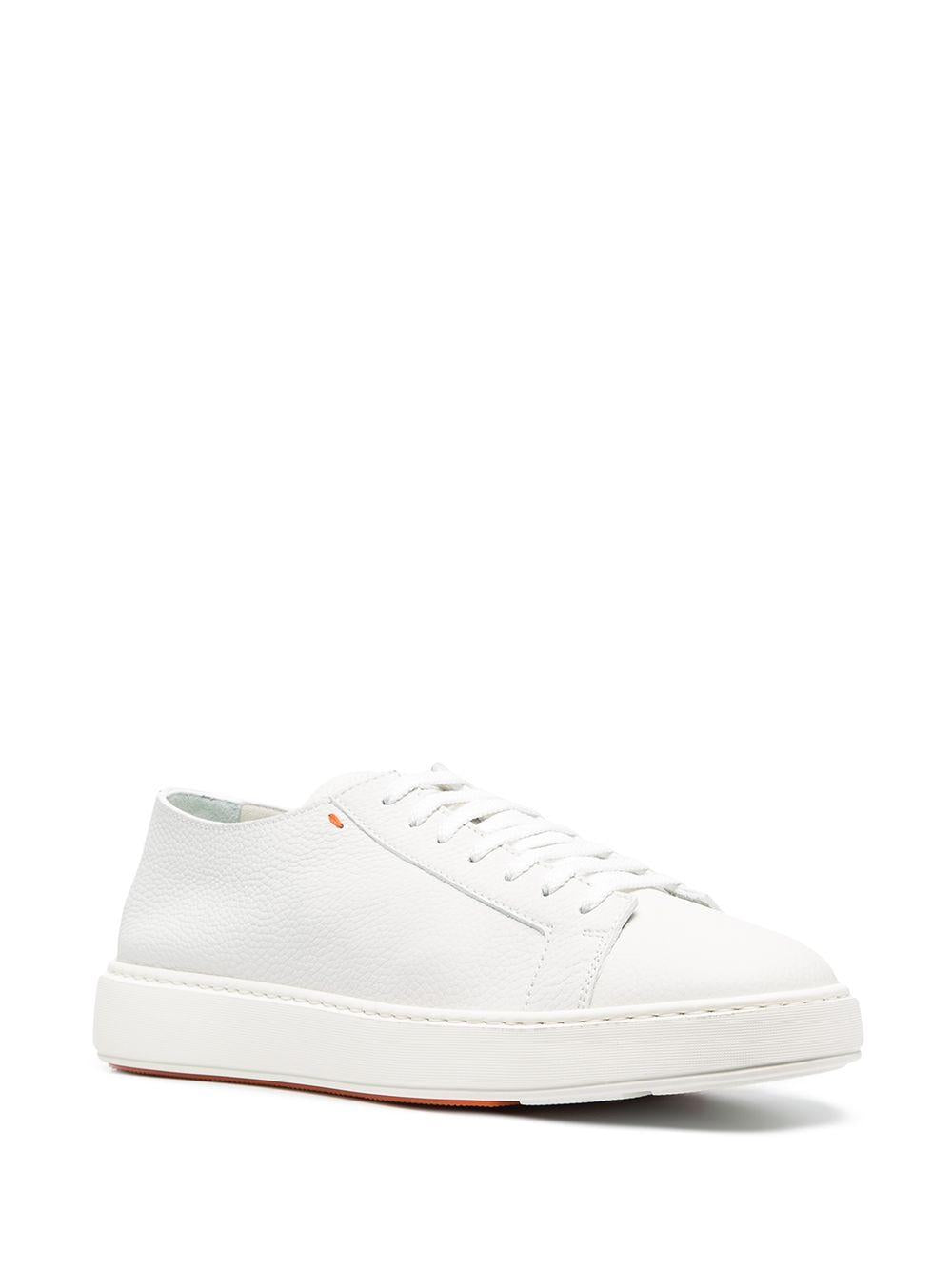 Sneakers basse biking in bianco 