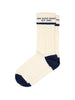 Golden Goose men's beige cable-knit socks