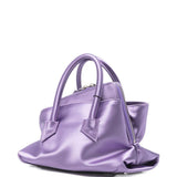 Borsa a mano la passeggiata mini in viola The Attico - donna 