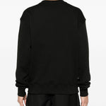 Felpa con ricamo in nero Kenzo - uomo 