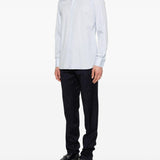 Camicia classica a maniche lunghe in azzurro Zegna - uomo 