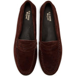 Mocassini in camoscio Weejuns in marrone Gh bass - donna 