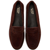 Mocassini in camoscio Weejuns in marrone Gh bass - donna 