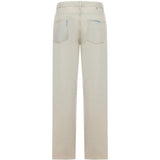 Jeans dritti in beige Golden goose - uomo 