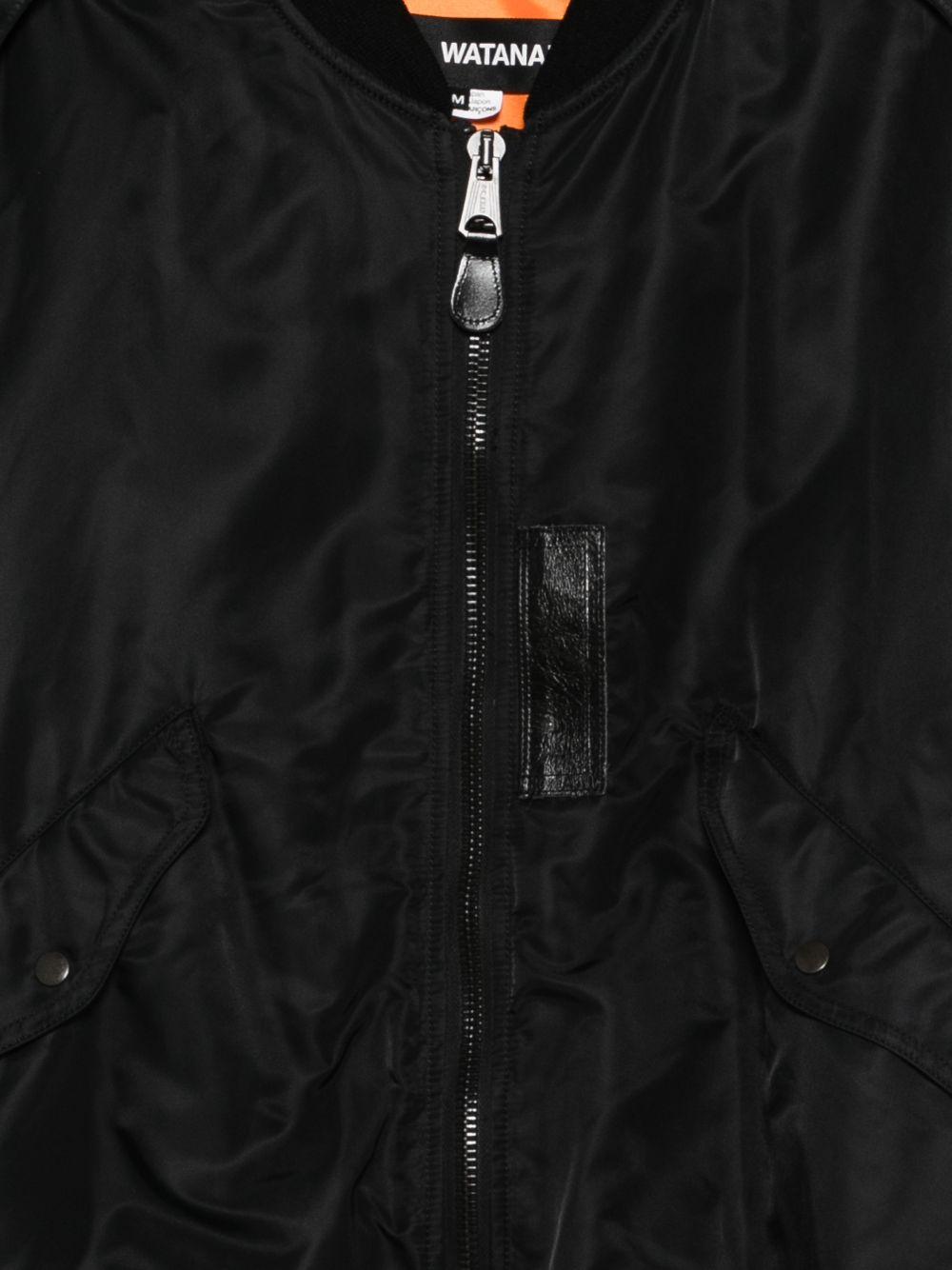 Mantella con pieghe in nero Junya Watanabe - donna 