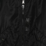 Mantella con pieghe in nero Junya Watanabe - donna 