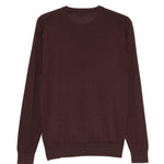 T-shirt a maniche lunghe rowland in marrone John smedley - uomo 