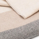 Sciarpa di lana a righe multicolore Brunello cucinelli - uomo 