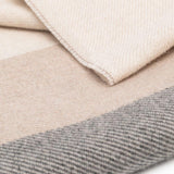 Sciarpa di lana a righe multicolore Brunello cucinelli - uomo 