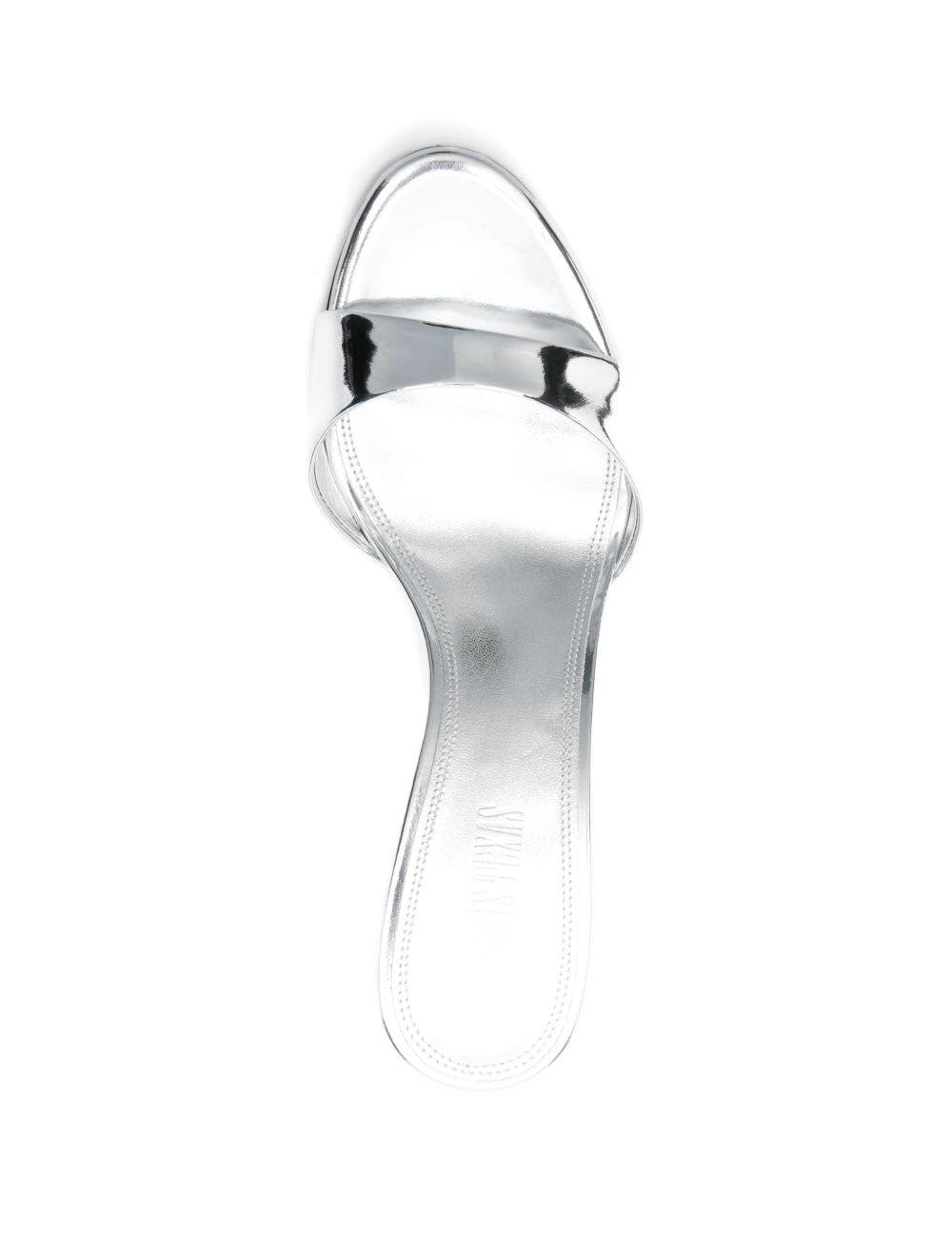 Mules Lidia in argento Paris texas - donna 
