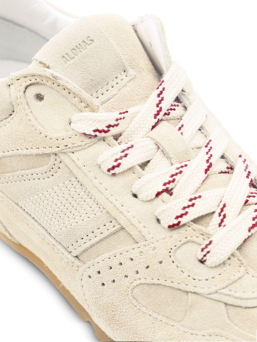 Sneakers basse in pelle 56 in beige Alohas - donna 