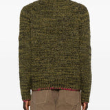 Maglione a girocollo frederik in verde Sunflower - uomo 