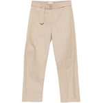 Pantaloni con cintura in beige Magda butrym - donna 