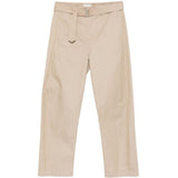 Pantaloni con cintura in beige Magda butrym - donna 