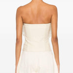 Top con ruches in beige Viktor&rolf - donna 