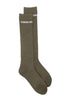 Calzini alti con logo in verde Comme des garcons homme plus - uomo
