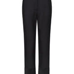 Pantaloni Mahoney con cintura in nero Loulou de saison - donna 