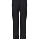 Pantaloni Mahoney con cintura in nero Loulou de saison - donna 