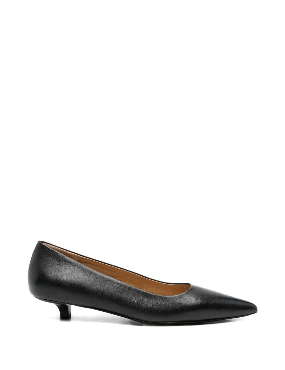 Decollete a punta spino in nero Marsell - donna 