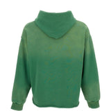 Felpa con ricamo in ciniglia in verde Found - unisex 