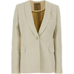 Blazer Kiran con revers a scialle in bianco Uma wang  - donna 