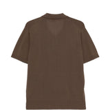 Polo in maglia in marrone Kangra - uomo 