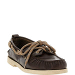 Mocassini con lacci in marrone Golden goose - uomo 