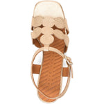 Sandali con tacco alto in oro Chie mihara - donna 