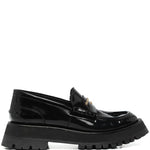 Mocassini Carter con logo in nero Alexander Wang - donna 