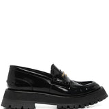 Mocassini Carter con logo in nero Alexander Wang - donna 
