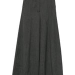 Pantaloni a gamba ampia in grigio The latest - donna 