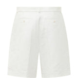 Shorts con monogramma in bianco Casablanca - uomo 