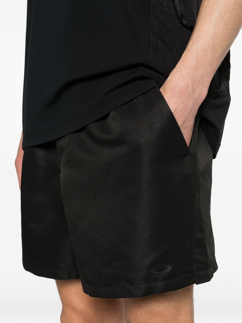 Pantaloncini con coulisse in nero Oakley - uomo 