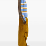 Maglione a righe in celeste Marni - uomo 