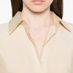 Abito lungo parachute in beige Toteme - donna 