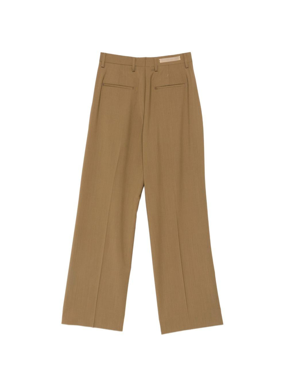 Pantaloni con pieghe stirate in marrone Briglia 1949 - donna 