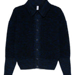 Cardigan Lattice in blu CFCL - uomo 