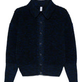 Cardigan Lattice in blu CFCL - uomo 