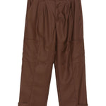 Pantaloni sartoriali in marrone Costumein - uomo 