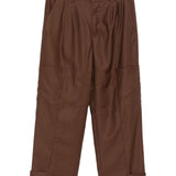 Pantaloni sartoriali in marrone Costumein - uomo 