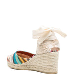 Espadrilles in maglia 65mm in multicolore Missoni - donna 