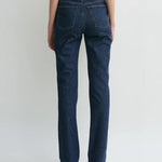 Jeans slim-fi a vita alta in blu Toteme - donna 