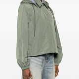 Giacca con cappuccio in verde Barbour x Paul Smith - donna 